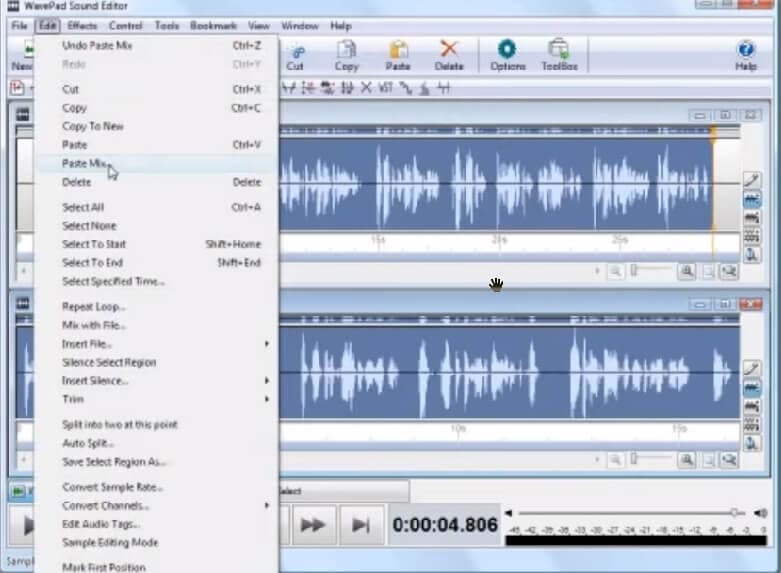 wavepad sound editor free software download